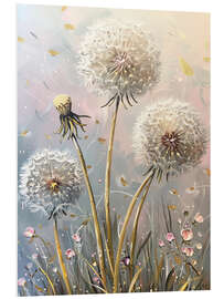 Quadro em PVC Dandelions
