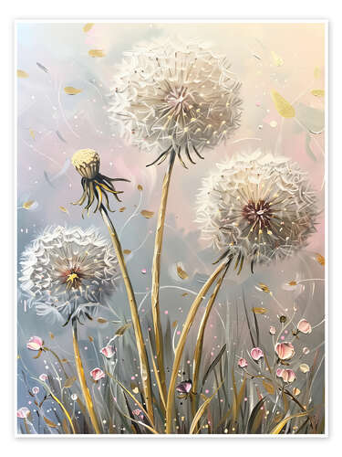 Poster Dandelions