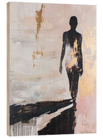 Tableau en bois My path