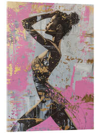 Acrylglasbild Mystic Femininity Dance II