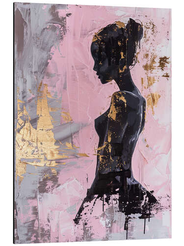 Aluminium print Night Ballerina