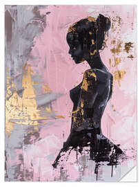 Wandsticker Night Ballerina