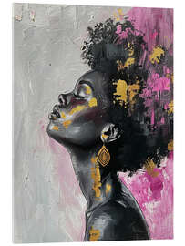 Tableau en verre acrylique Feminine urge