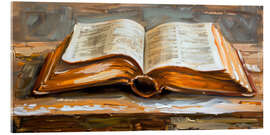 Acrylglasbild Das Buch - DejaReve