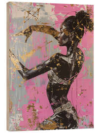 Holzbild Mystic Femininity Dance I