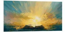 Hartschaumbild Das heilige Wissen