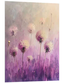 Tableau en PVC Purple Air