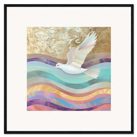 Impression artistique encadrée Good News - DejaReve