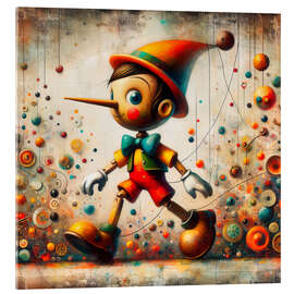 Obraz na szkle akrylowym Pinocchio - nobelart