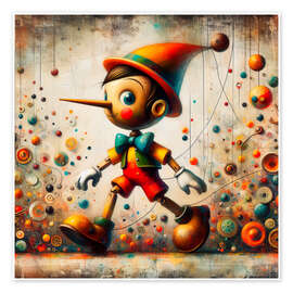 Obra artística Pinocchio - nobelart