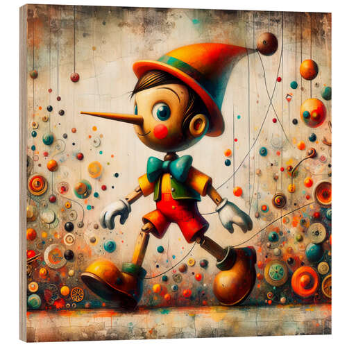 Puutaulu Pinocchio