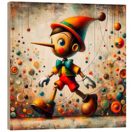 Puutaulu Pinocchio - nobelart