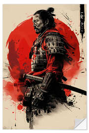 Sisustustarra Samurai Warrior Bushido