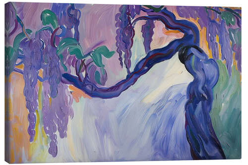 Stampa su tela Wisteria