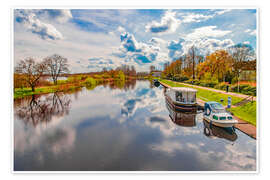 Obra artística Elbe Weser Canal at Bederkesa Lake - HADYPHOTO
