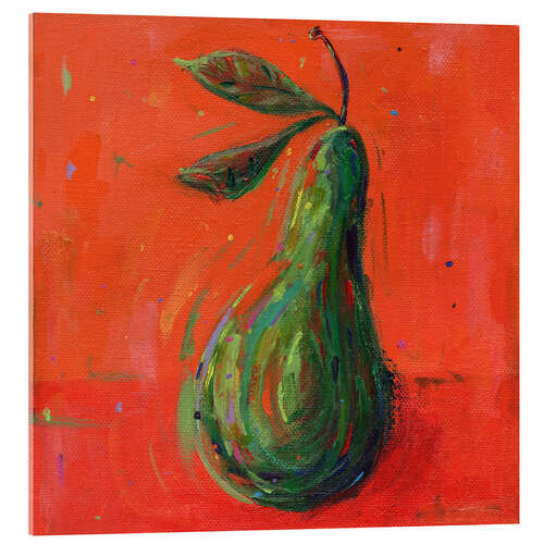 Tableau en verre acrylique Pear