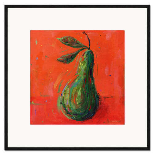 Impression artistique encadrée Pear
