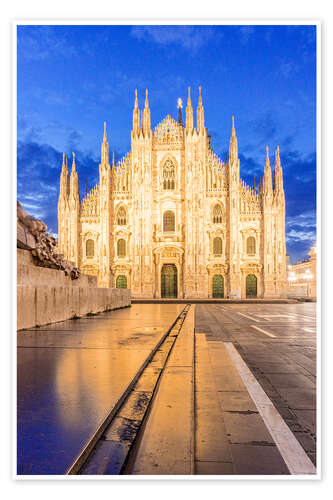 Poster Milan Cathedral