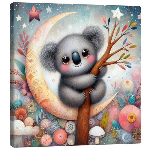 Leinwandbild Süßer Koala