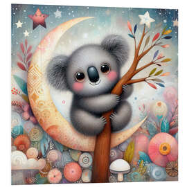 Quadro em PVC A capricious koala - nobelart