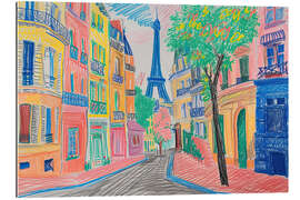 Galleriprint Colourful Streets of Paris