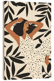 Hout print Relaxed Summer Daydream