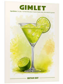 Tableau en PVC Gimlet, Britain 1867 - TAlex