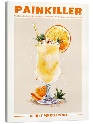 Canvas print Painkiller, British Virgin Islands 1973