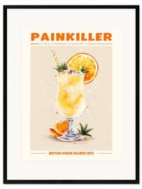 Gerahmter Kunstdruck Painkiller, British Virgin Islands 1973