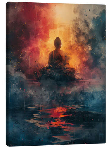 Canvas print Peaceful Presence: Buddha in Harmony