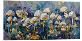 Acrylglasbild Pilz-Fantasia: Eine Waldsymphonie - DejaReve