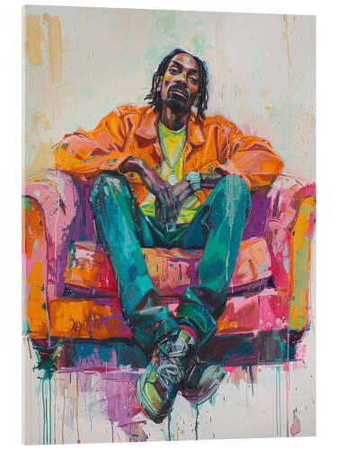Obraz na szkle akrylowym Snoop Dogg