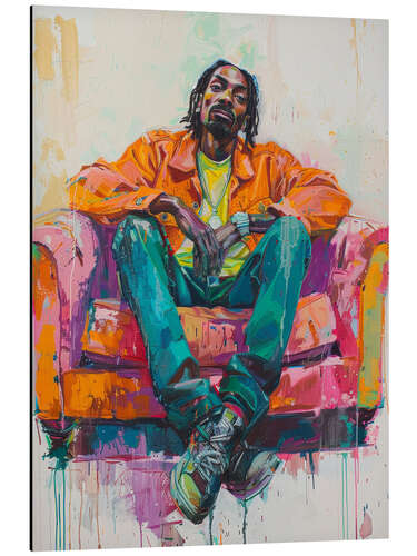 Quadro em alumínio Snoop Dogg