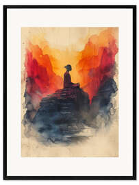 Framed art print Serenity in Stillness