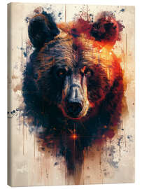 Quadro em tela Bear power - DejaReve