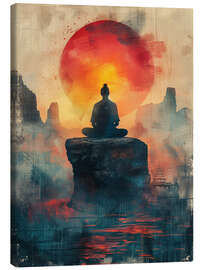 Canvas print Meditative Stillness - DejaReve