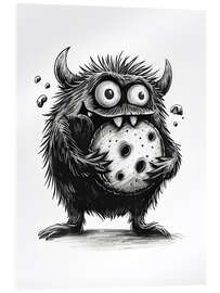 Acrylglasbild Keksmonster II - Bettina Dittmann