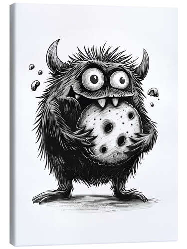 Tableau sur toile Cookie Monster II