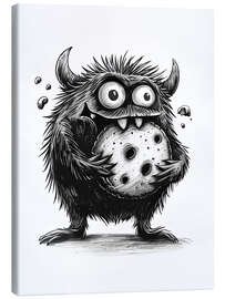 Tableau sur toile Cookie Monster II - Bettina Dittmann