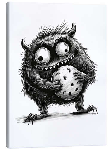 Tableau sur toile Cookie Monster I