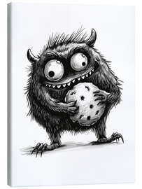 Tableau sur toile Cookie Monster I