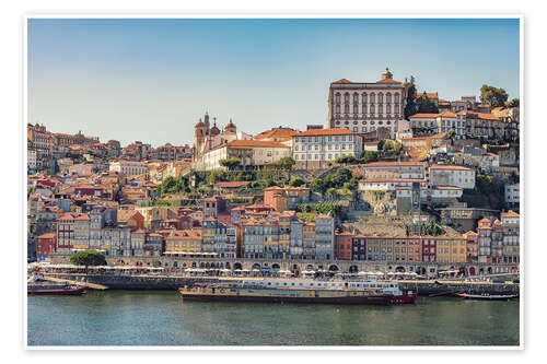 Poster Stadt Porto