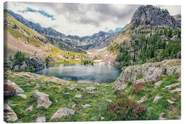 Canvas print Trecolpas Lake - Manjik Pictures