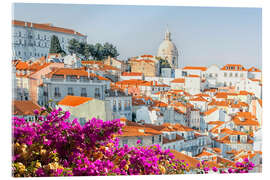 Obraz na szkle akrylowym Lisbon Roofs - Manjik Pictures
