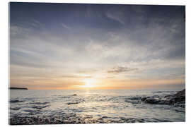 Obraz na szkle akrylowym Coast at sunrise, Fuerteventura - Jan Wehnert