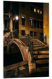 Akrylbilde Venice at night - Jaroslaw Blaminsky