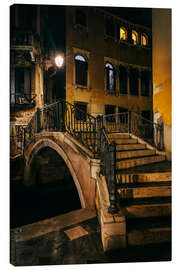 Lærredsbillede Venice at night - Jaroslaw Blaminsky