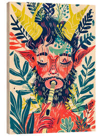 Holzbild Der Nachmittag eines Fauns - Frank Daske