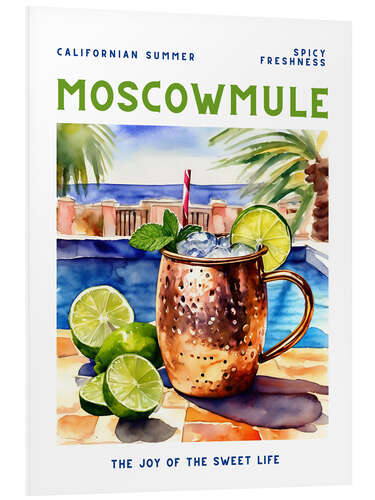 PVC-tavla Moscow Mule - Californian Summer