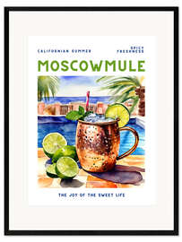 Kehystetty taidepainatus Moscow Mule - Californian Summer